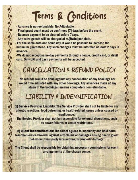 Terms and Conditions - Page 2